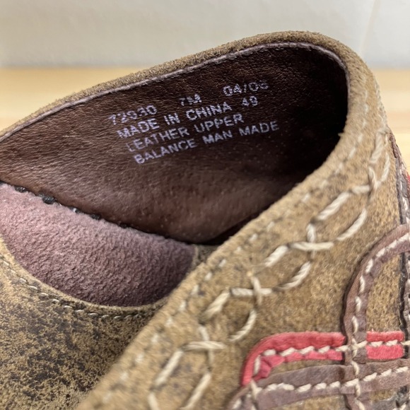 Clarks Artisan Mules Clogs Shoes Y2K Women 7M Brown Leather Embroidered Comfort - Picture 3 of 9